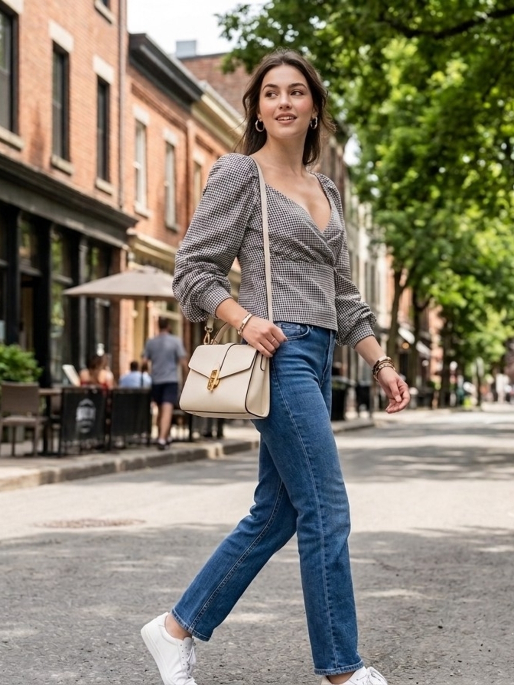 Dynamite Classic Straight-Leg Jeans in Blue Wash